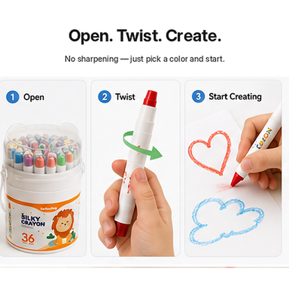 Kids Silky Crayons