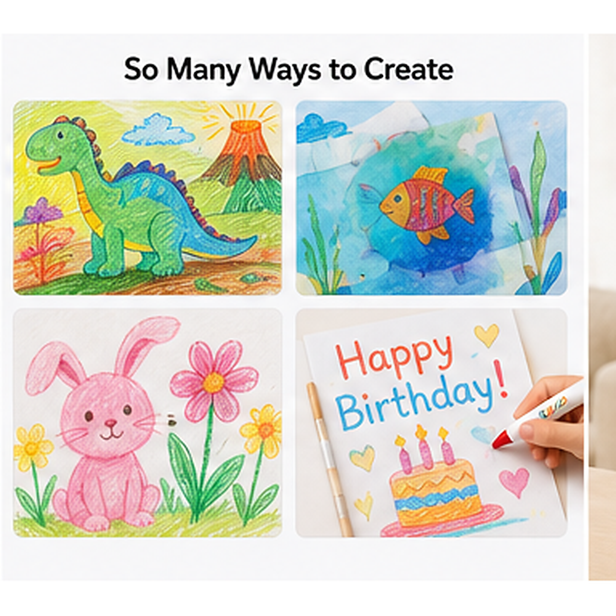 Kids Silky Crayons