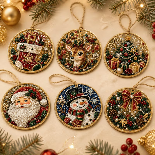DIY Christmas Ornaments (6Pcs.)