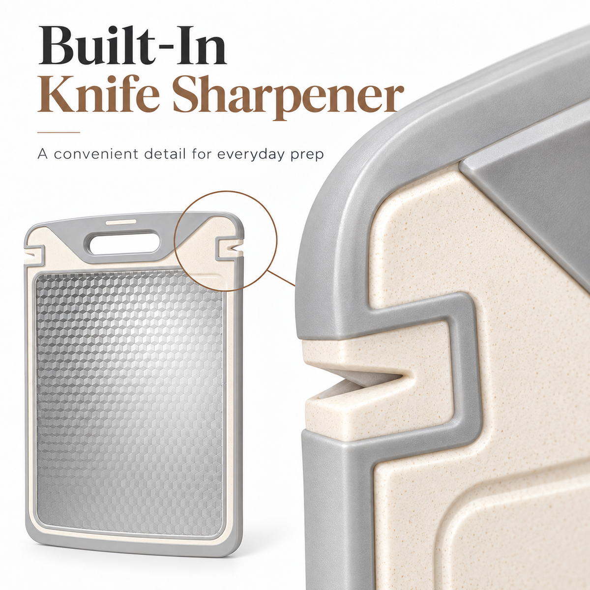 2-in-1 Titanium Cutting Board