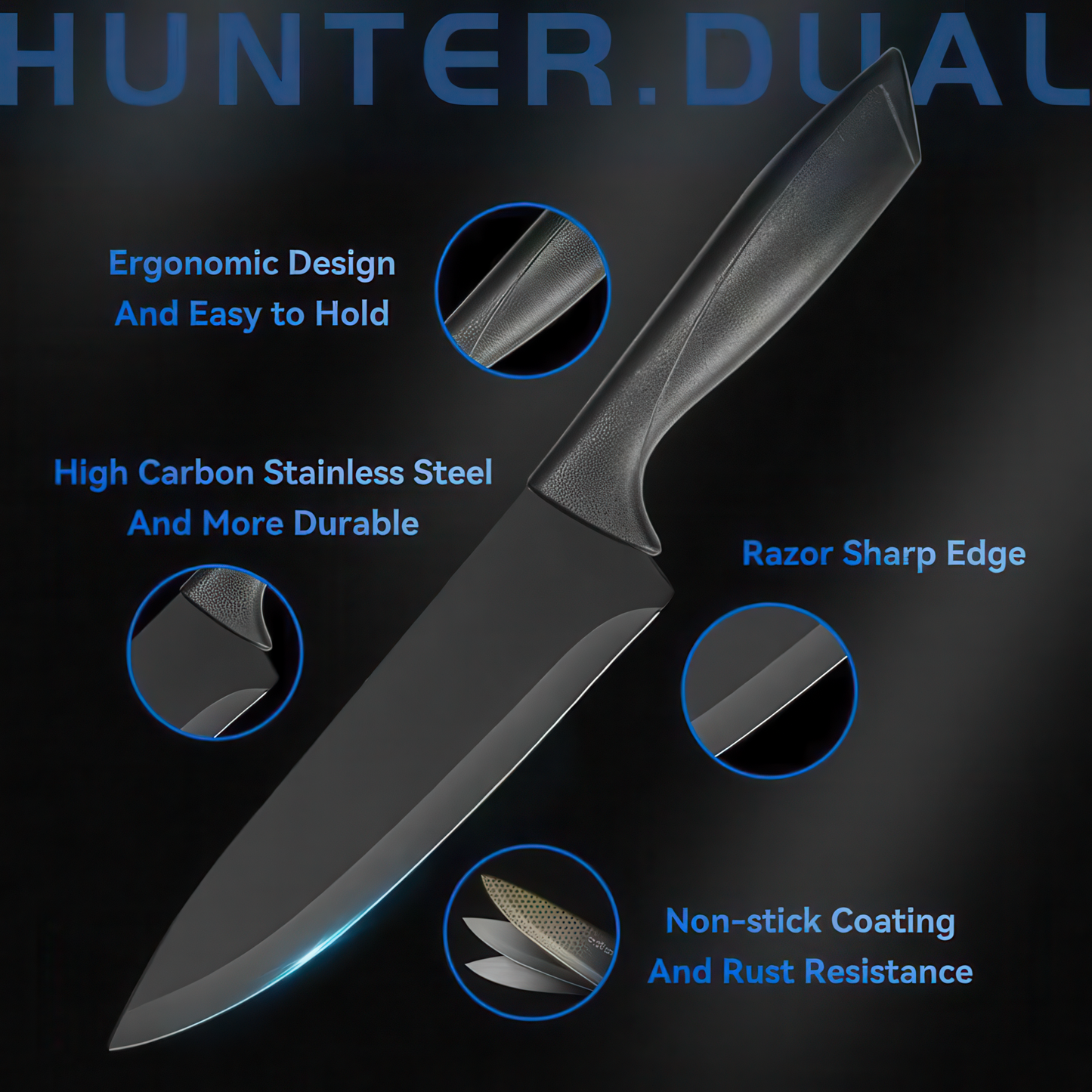 Hunter Dual Knife Set