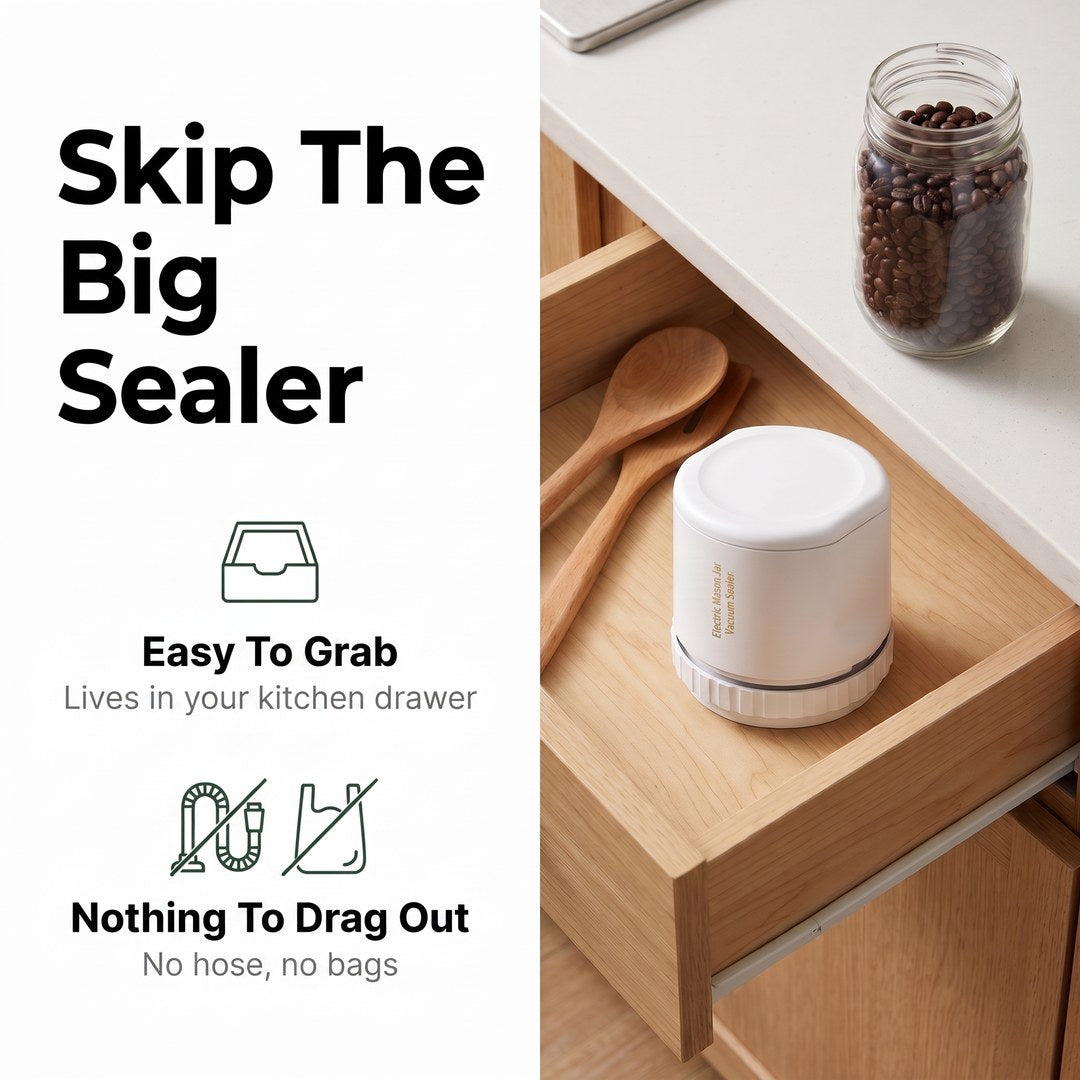 Skip the big sealer: the jar sealer lives in your kitchen drawer