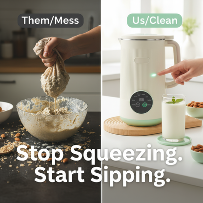 OroMilk™- The 8-in-1 Nut Milk & Juicer